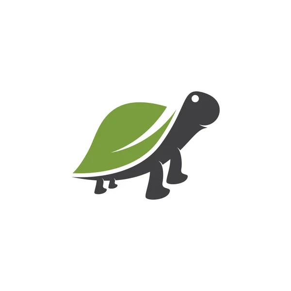 Tortuga Animal Dibujo Animado Icono Vector Ilustración — Vector de stock