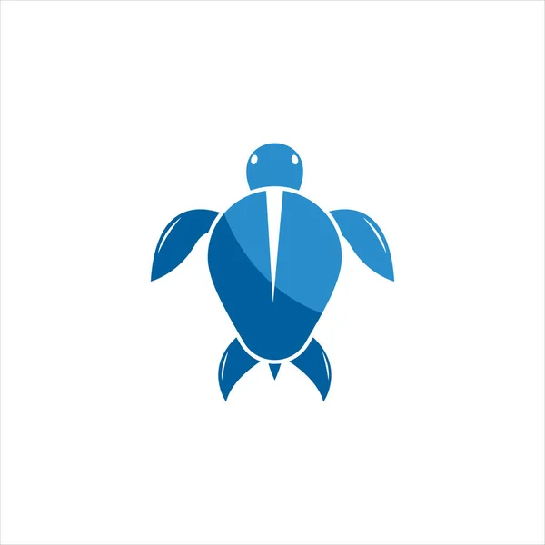 Tortuga Animal Dibujo Animado Icono Vector Ilustración — Vector de stock