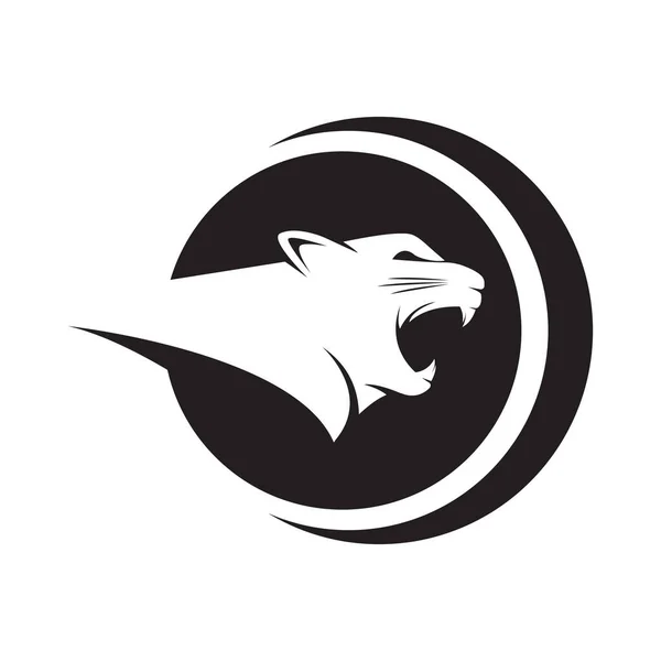 Puma Logo Diseño Vector Ilustración Diseño Plantilla — Vector de stock