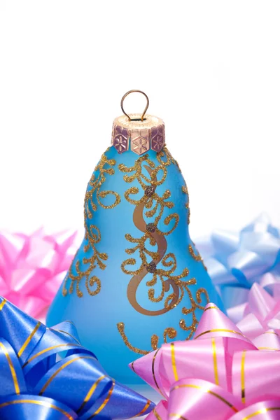 Bell vormige decoratie van Kerstmis — Stockfoto