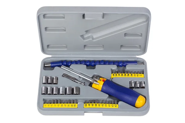 Universal screwdriver. — Stock Photo, Image