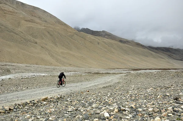 在珠穆朗玛峰基地营的营地 — 图库照片