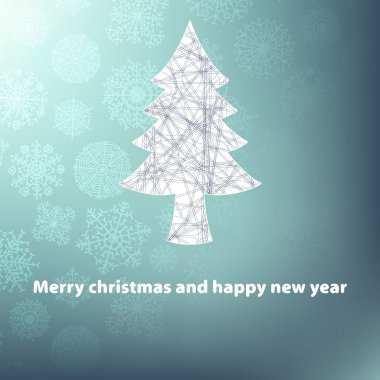 Noel ve yeni yıl şablonu. + Eps8