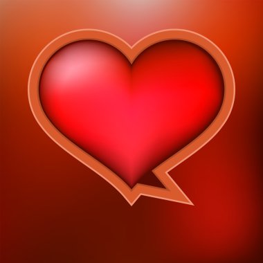 Sevgililer günü altın konuşma balonu. + Eps8