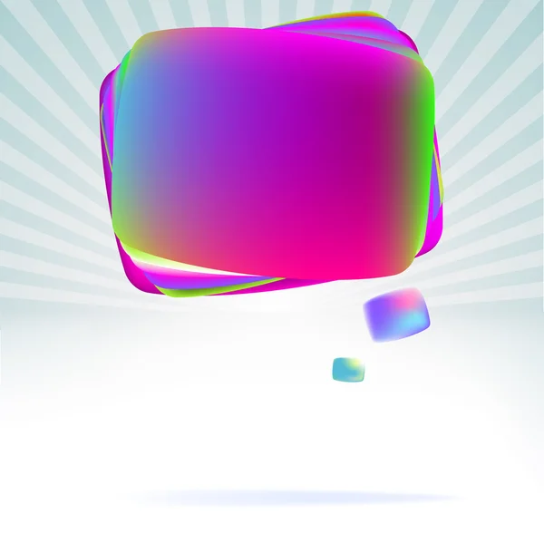 Abstract speech bubble background. + EPS8 — Stock Vector