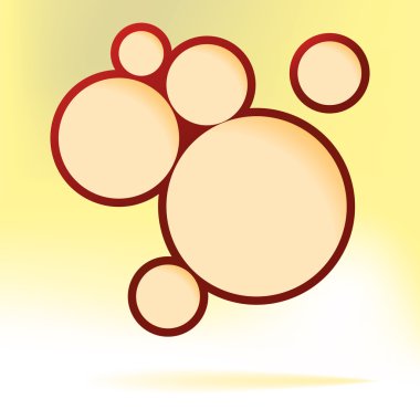 Soyut web tasarım kabarcık. + Eps8