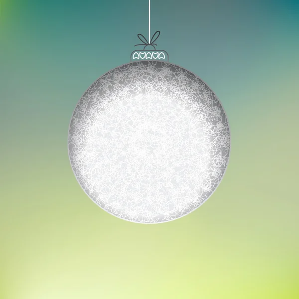 Soyut Noel ışık ile modern kartı. + Eps8 — Stok Vektör