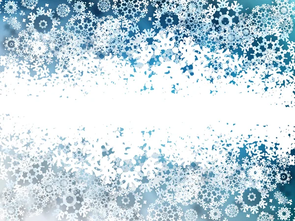Jul snöflingor bakgrund. EPS 10 — Stock vektor