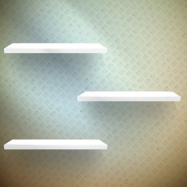 büyük satış 3d raf ve raf reklam için.