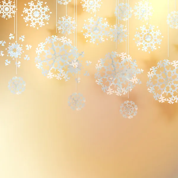 Decorative christmas background. — Stock Vector