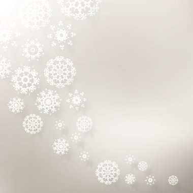 kar taneleri ile zarif arka plan. EPS 10