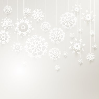 kar taneleri ile zarif arka plan. EPS 10