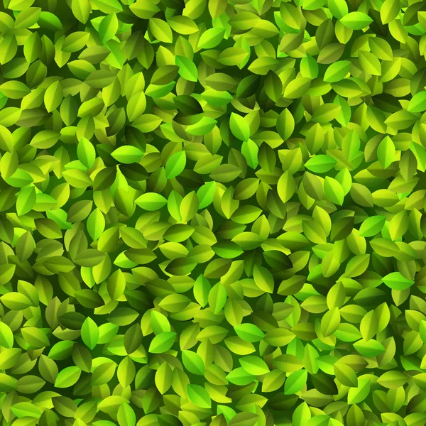 Текстури зеленого листя Безшовний візерунок. + ЕПС10 — стоковий вектор