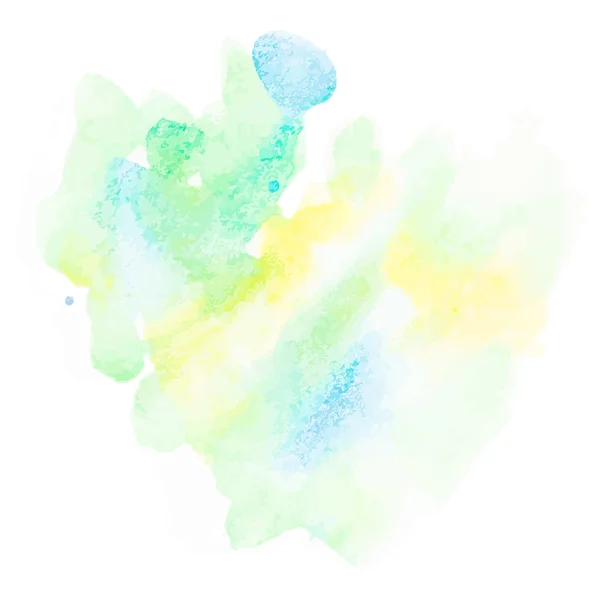 Abstraktes buntes Aquarell. + eps10 — Stockvektor