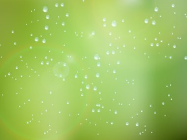 doğal su cam üzerine bırakır. artı eps10