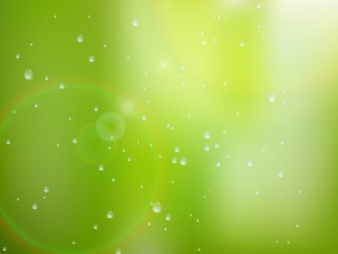 doğal su cam üzerine bırakır. artı eps10