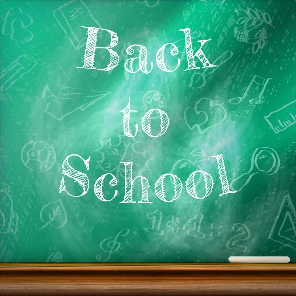 Back to school template design. plus EPS10 — Stock vektor