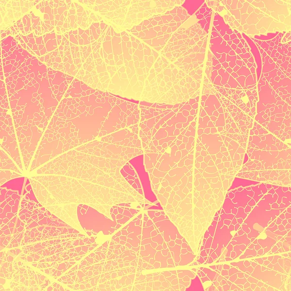 Modèle de feuilles d'automne sans couture. plus EPS10 — Image vectorielle