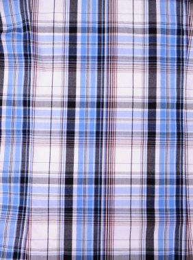 mavi ve beyaz kareli kumaş, arka plan, doku