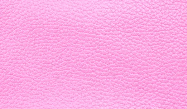 Textura de cuero rosa de cerca, fondo —  Fotos de Stock