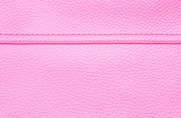 Close up pink leather texture, background