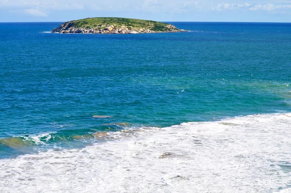 Ada deniz. kıyı closeup görünümü. deniz manzarası, Güney Avustralya. Avustralya — Stok fotoğraf