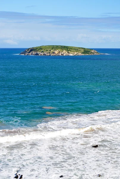 海の島。海岸線のクローズ アップ ビュー。南オーストラリアで海の景色。オーストラリア — ストック写真