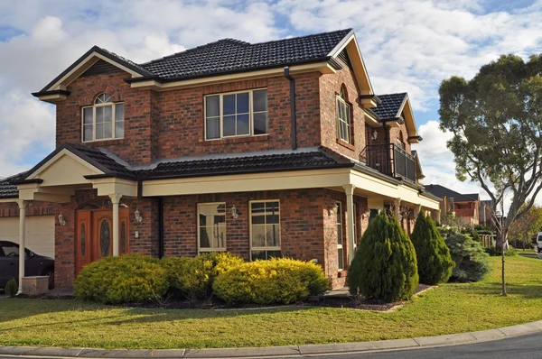 Casa familiar australiana moderna — Foto de Stock