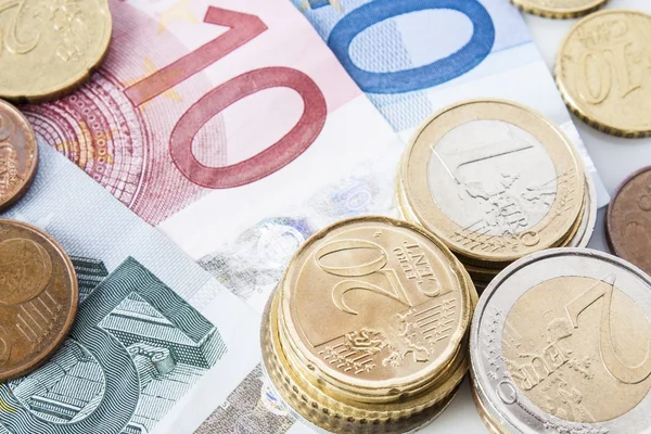 Primer plano del euro — Foto de Stock
