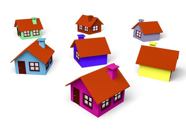 Colorful houses