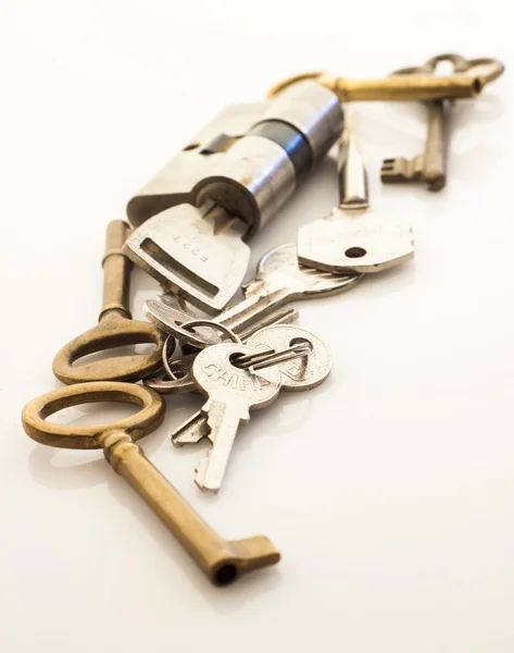 Anahtarları yığını — Stok fotoğraf