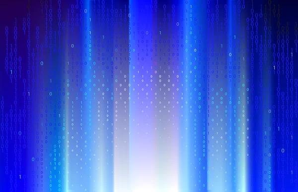 Dijital mavi ışınları.