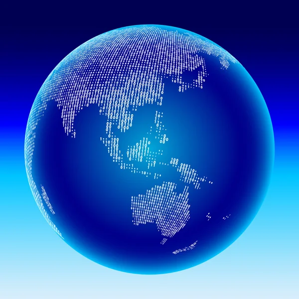 dijital dünya. Avustralya, Asya.