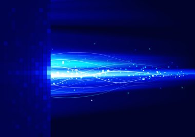 Flash arka plan. mavi.