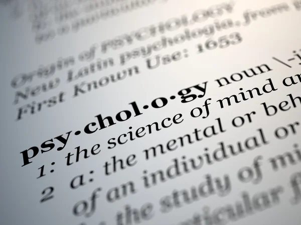 Psychology. — Stock Photo, Image