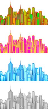 cityscape kümesi çizimi.