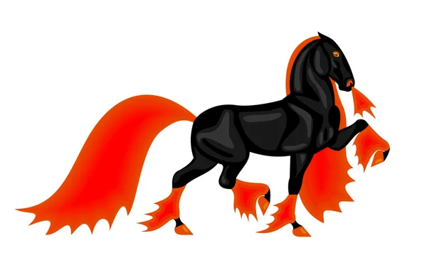 Фантастическая лошадь — стоковый вектор