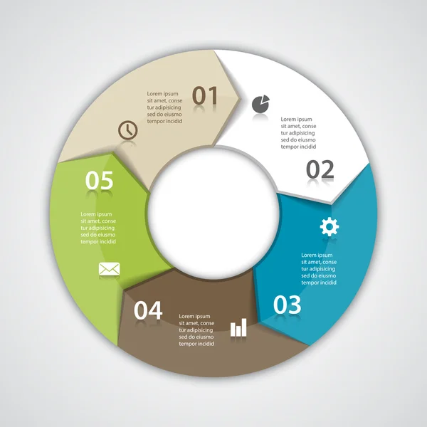 Plantilla vectorial moderna para su proyecto empresarial — Archivo Imágenes Vectoriales