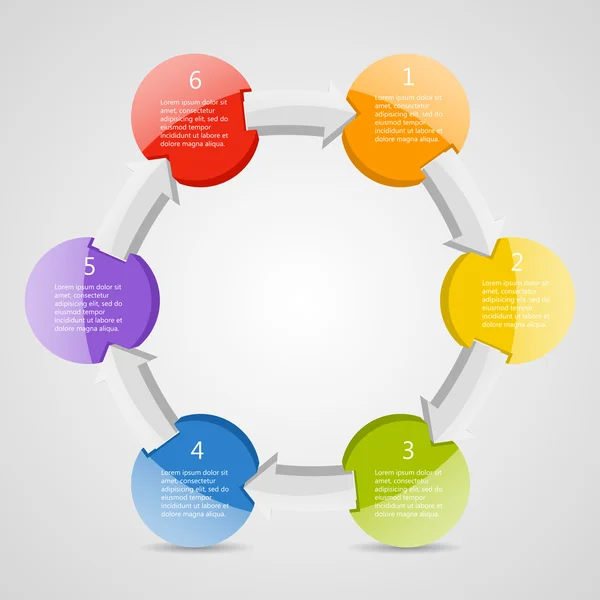 Plantilla vectorial moderna para su proyecto empresarial — Vector de stock