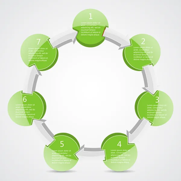 Plantilla vectorial moderna para su proyecto empresarial — Archivo Imágenes Vectoriales