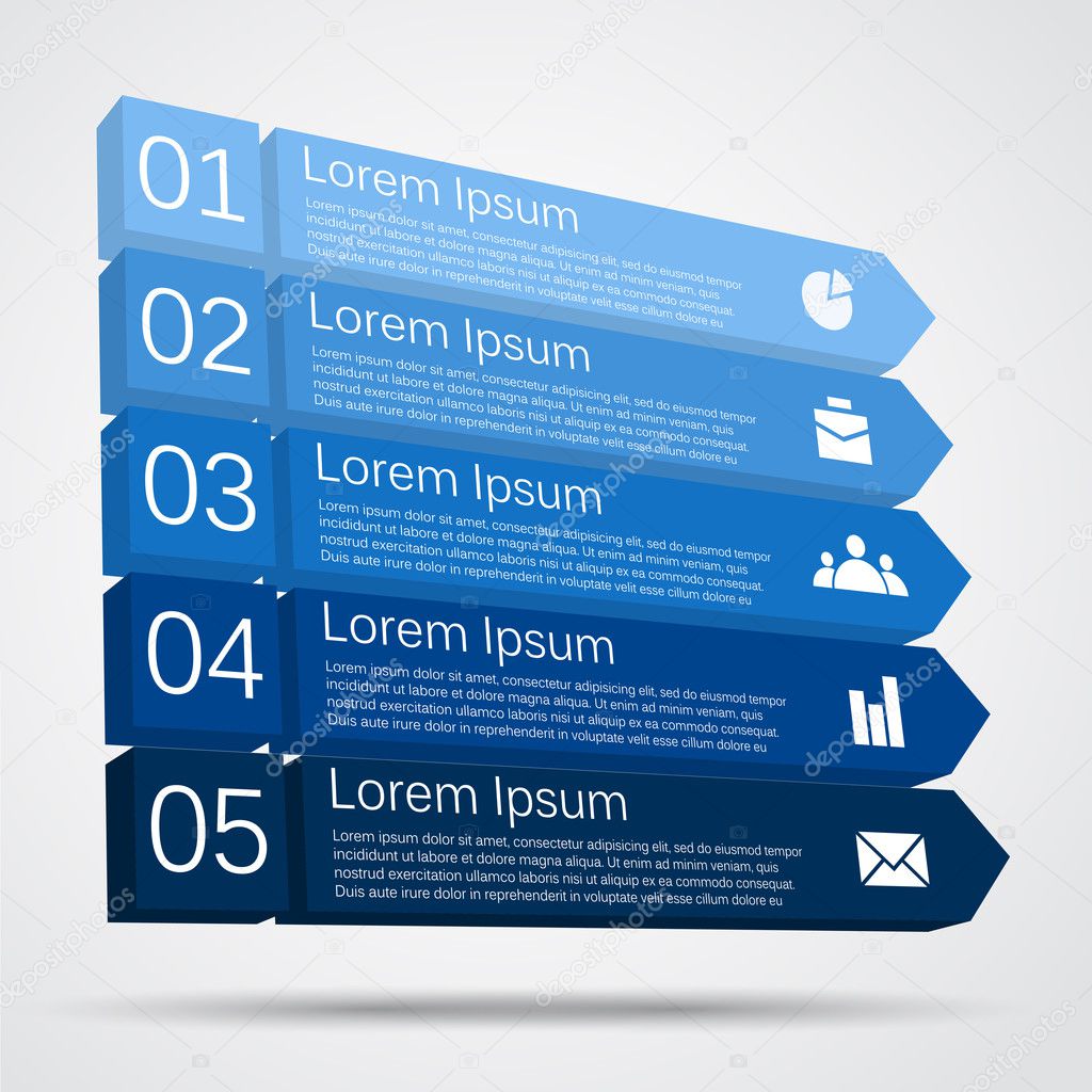 Modern vector template for your business project