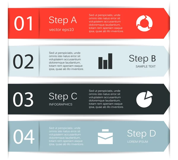 Современный векторный шаблон для Вашего бизнес-проекта — стоковый вектор