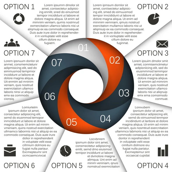 Moderne vector sjabloon voor uw zakelijke project — Stockvector