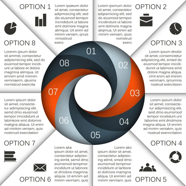 Moderne vector sjabloon voor uw zakelijke project — Stockvector