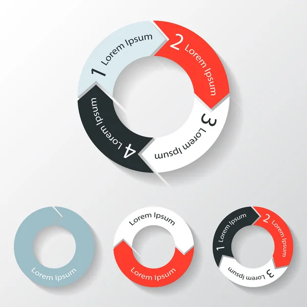 Moderne vectorafbeelding info voor zakelijk project — Stockvector