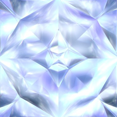 Seamless crystal texture clipart