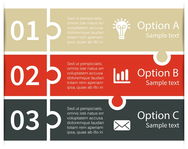 Moderne vectorafbeelding info voor zakelijk project — Stockvector