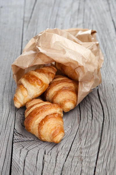 Mókus wit diófriss croissant-t — Stock Fotó