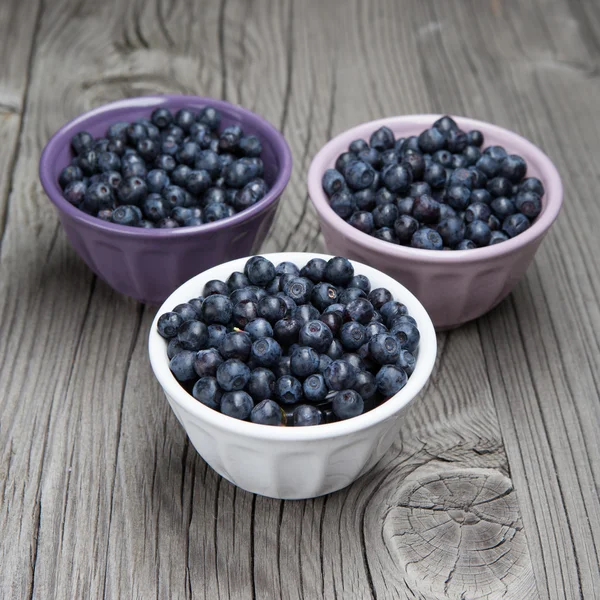 Frische und schmackhafte Blaubeeren — Stockfoto