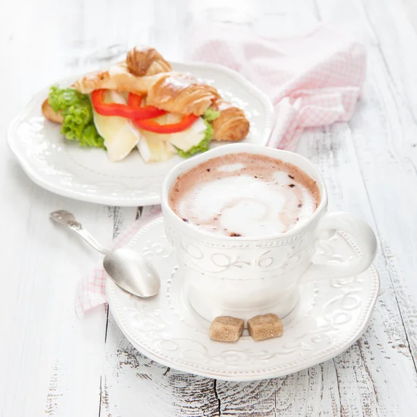 Frühstück am Morgen — Stockfoto